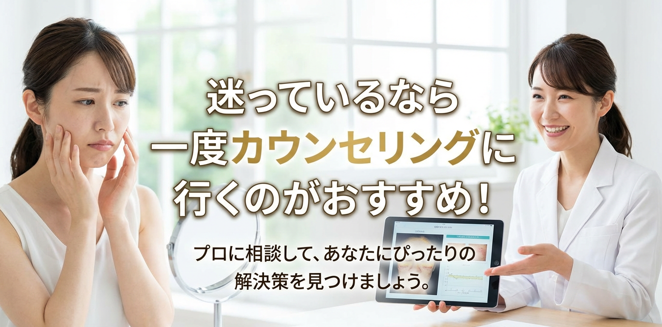 迷っているなら一度カウンセリングに行くのがおすすめ!